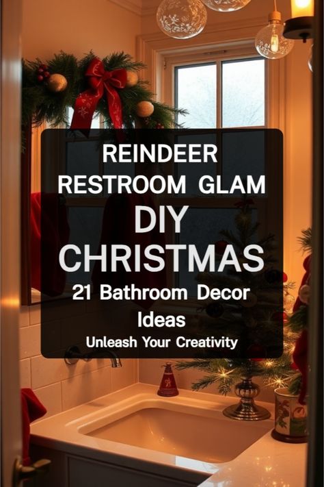 Kids Christmas Bathroom Decor Bathroom Decor For Christmas, Christmas Bathroom Signs, Christmas Bathroom Ideas, Christmas Bathroom Decor Ideas, Bathroom Sink Decor, Christmas Decorations Cheap, Christmas Bathroom Decor, Christmas Bathroom, Christmas Baby Shower