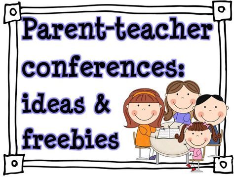 Parent-Teacher Conferences: Ideas & FREEBIES! First Grade Ideas, Parent Teacher Communication, Teacher Helper, Teacher Conferences, Parent Teacher Conferences, Parent Teacher, Teacher Organization, Daily 5, Parents As Teachers