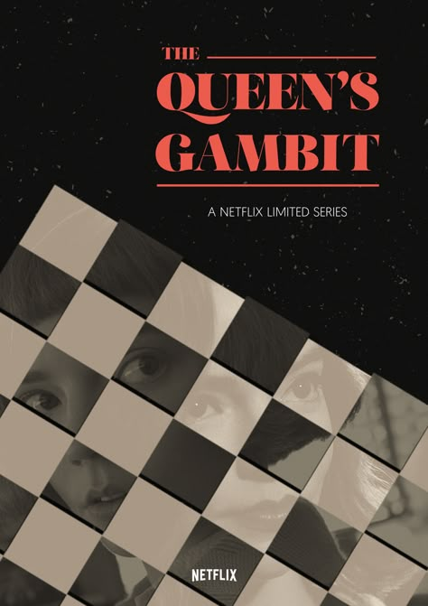 Queens Gambit Poster, The Queen's Gambit Art, Dull Aesthetic, Gambit Art, Gambit Aesthetic, Wall Frame Art, Chess Poster, Queen's Gambit Aesthetic, Queen Gambit