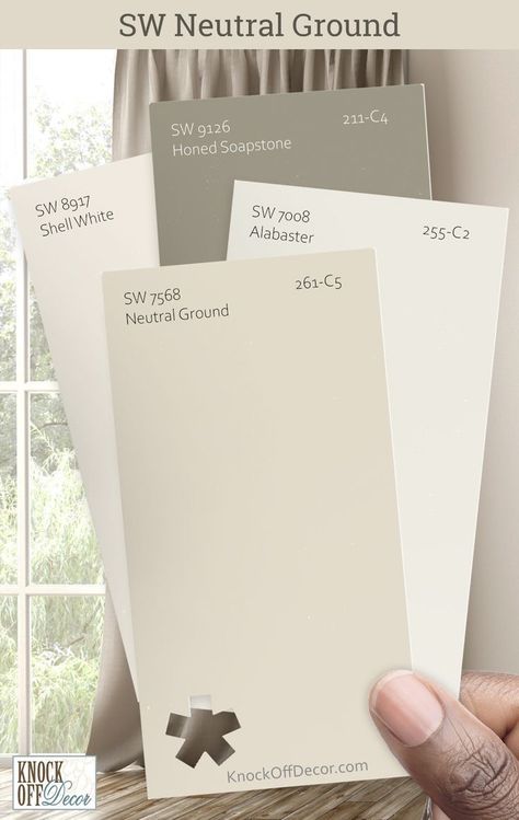 Sw Neutral Ground, Sherwin Williams Neutral, Warm Whites, Indoor Paint, Paint Color Inspiration, Neutral Paint Colors, Sherwin Williams Paint Colors, Neutral Paint, Interior Paint Colors