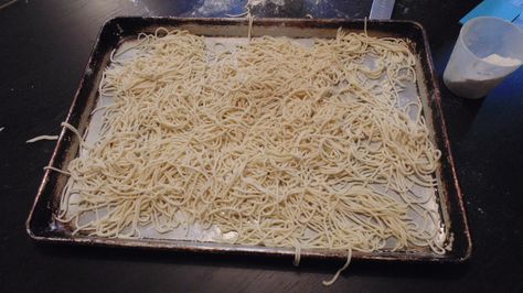 Homemade Egg Noodles (Kielke) – MennoNeechie Kitchen Kielke Noodles, Noodle Recipes Homemade, Egg Noodle Recipes, Mennonite Recipes, Homemade Egg Noodles, Delicious Family Dinners, Homemade Noodles, Chicken Noodle Soup Homemade, Amish Recipes