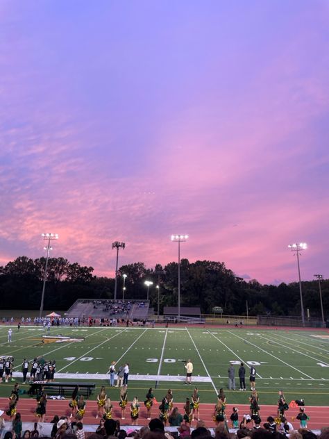 Football High School Aesthetic, September Aesthetic School, School Aesthetic Purple, Purple School Aesthetic, Freshman Year Aesthetic, Junior Year High School Aesthetic, Fnl Aesthetic, Football Game Aesthetic, Middle School Aesthetic