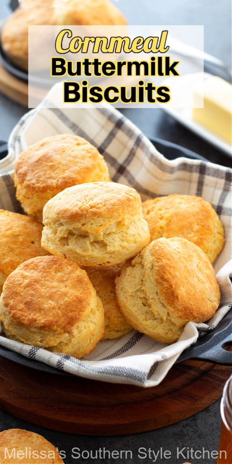 Corn Biscuit Recipe, Cornmeal Biscuits Recipe, Southern Biscuits Recipe, Bed Exercises, Buttermilk Biscuits Easy, Cream Cheese Biscuits, Cornbread Biscuits, Biscuits Homemade, Homemade Biscuit