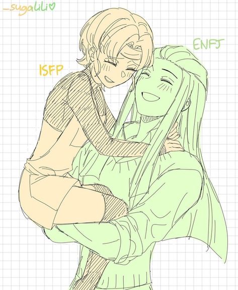 Sugalili Mbti, Isfp X Mbti, Isfp X Entp Fanart, Isfp X Istp Mbti Fanart, Isfp Fanart Ship, Mbti Ships Fanart, Mbti Drawing, Isfp Ship, Isfp Fanart