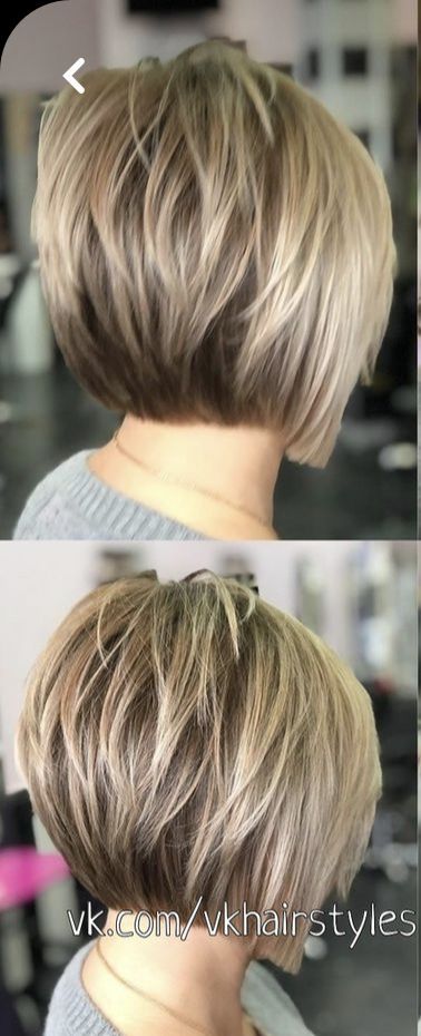 Super Cute Short Haircuts, Cool Blonde Hair Color Short, Short Bob Haircuts With Layers Fine Hair Round Face, Long Pixie Bob Haircut For Thick Hair, Best Makeup For 50 Year Old Women, Super Stacked Bob Haircut, Chin Length Hair Thick, Preppy Bob Hairstyles, Chin Length Stacked Bob