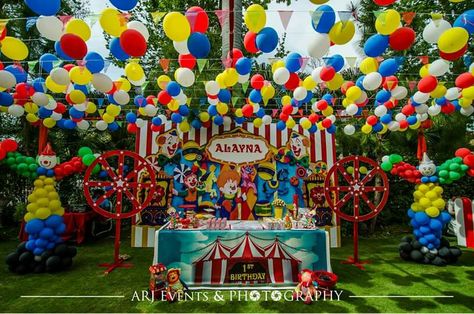 Wowwe Son First Birthday, 2nd Bday Theme, Carnival Theme Birthday Party, Carnival Birthday Theme, Carnival Themed Birthday Party, Circus First Birthday, Circus Birthday Party Theme, Fair Carnival, Fair Theme