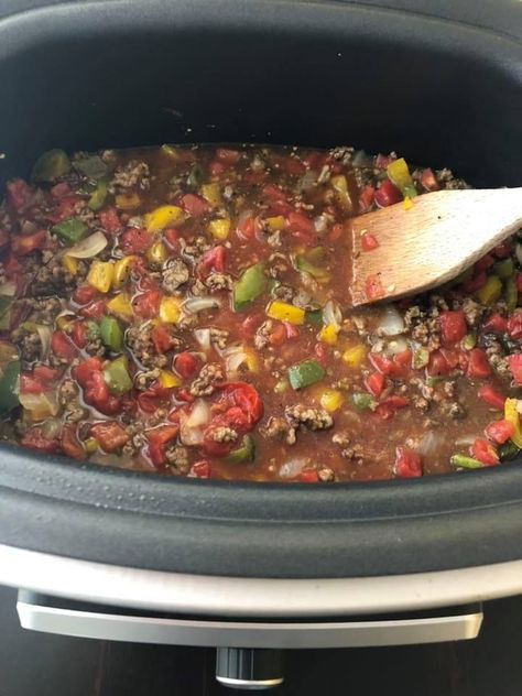 Keto Stuffed Pepper Soup: Slow Cooker Recipe | Kasey Trenum Keto Stuffed Pepper Soup, Kasey Trenum, Slow Cooker Chili Beef, Soup Slow Cooker, Keto Stuffed Peppers, Best Soup, Paleo Crockpot, Stuffed Pepper, Pepper Soup