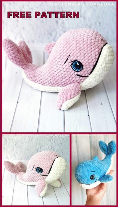 Amigurumi Whale Free Crochet Pattern - En.amigurumitariflerim.com Beluga Whale Crochet Pattern, Free Whale Pattern, Crochet Whale Plushie, Jumbo Whale Crochet Pattern, Whale Pattern Crochet, Free Whale Crochet Pattern, Crochet Orca Free Pattern, Crochet Dolphin Free Pattern Amigurumi, Amigurumi Whale Free Pattern