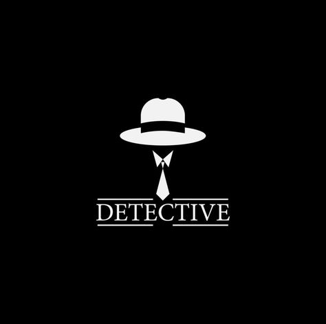 detective logo design Mystery Logo Design, Detective Logo Design, Detective Icon, Spy Cartoon, Barbershop Design, Channel Logo, True Detective, Computer Security, Detective Agency