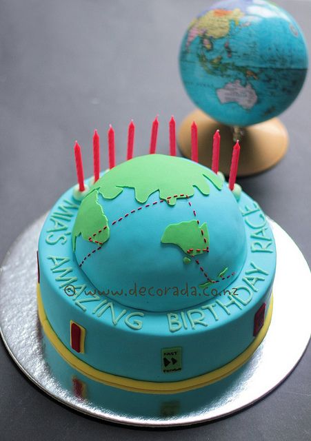 Globe Cake Ideas, Globe Cake, Amazing Race Party, Round Birthday Cakes, Travel Cake, Amazing Race, Boy Birthday Cake, Perfect Cake, Cakes For Boys