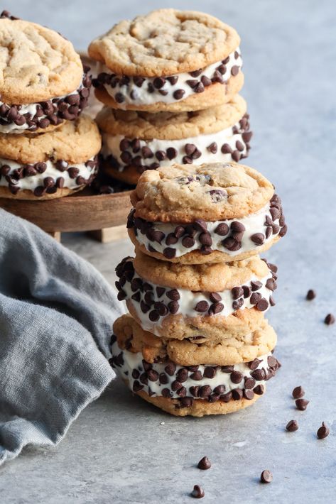 Ice Cream Sandwiches Recipe, Ice Cream Cookie Sandwich, Ice Cream Sandwiches, Universal Language, Ice Cream Cookies, Summer Favorites, Sandwich Cookies, Ice Cream Sandwich, Homemade Ice Cream