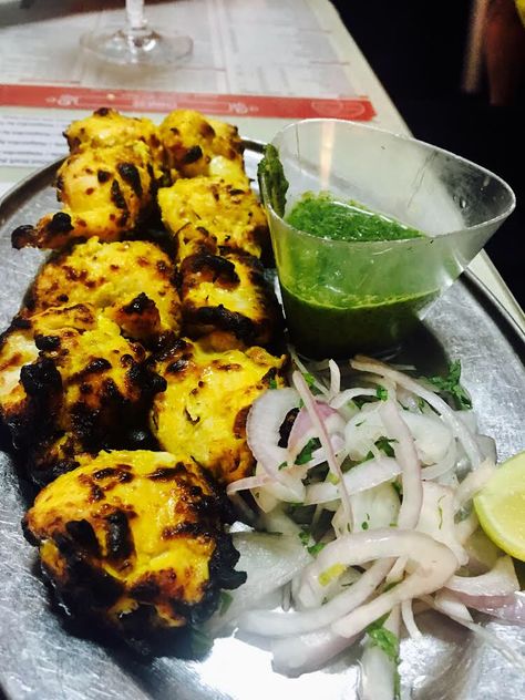 Chicken Reshmi kabab@leopold cafe@colaba mumbai@india Reshmi Kabab, Mumbai Food, Mumbai India, Food Diary, Mumbai, Cafe, Meat, Chicken, India