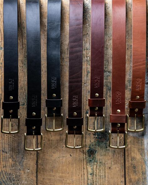 Our Heavy Duty Work Belts are the thickest, toughest belts we make. They might be the toughest belt anyone makes. These beasts are around 1/4” thick and built to take a serious beating. The break-in might be brutal, but nothing worth having comes easy. Nicks Leather Goods: built for work, built for life. - - - #mensfashion #vegtanleather #ruggedstyle #handmade #nicksleathergoods #belt #leather #leather #leather #ruggedworkwear #womensfashion #handmadeleather #nicks #handmadeleathergoods #nick... Nothing Worth Having Comes Easy, Nails Work, Work Belt, Tough As Nails, Rugged Style, Belt Leather, Veg Tan Leather, Leather Goods, Leather Handmade