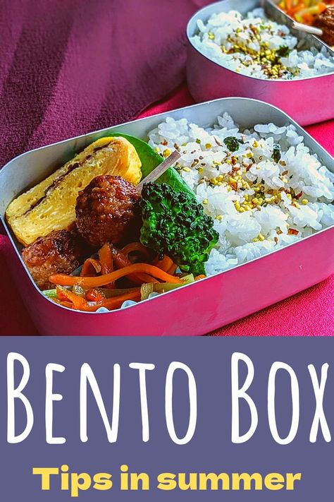 Bento Boxes Containers, Summer In Japan, Box Lunches, Japanese Bento Box, Japanese Bento, Lunchbox Ideas, Bento Boxes, Japanese Cooking, Kids Lunchbox