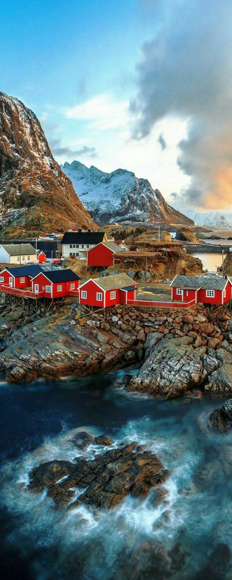 Lofoten Islands, Norway pinned/loved by www.earthboop.com Norway Camping, Lofoten Islands Norway, Norway Fjords, Incredible Photos, Lofoten Islands, Alesund, Norway Travel, Stavanger, Red House