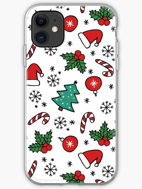 Christmas • Millions of unique designs by independent artists. Find your thing. Xmas Phone Case, Christmas Iphone, Branded Phone Cases, Christmas Phone Case, Pretty Phone Cases, Glitter Case, Paint Splash, Digital Gifts, Digital Gift Card