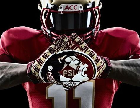 Florida State Seminole Football-2013 | 49erswebzone.com Forum Fsu Seminoles Football, Noles Football, Florida State University Football, Florida State Seminole, Florida State Seminoles Football, Nike Gloves, Florida State Football, Fsu Football, Seminoles Football