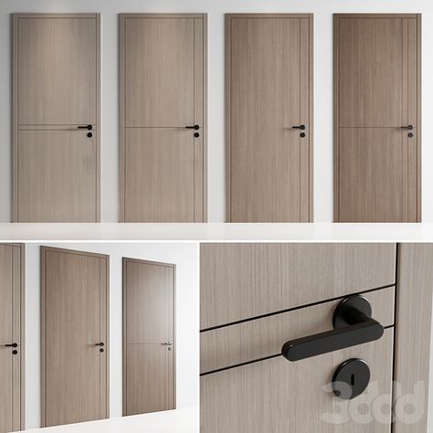 Japandi Door, Japandi Wood, Flush Door Design, Partition Door, Corridor Design, Room Divider Doors, Pvc Door, Laminate Doors, Doors Interior Modern