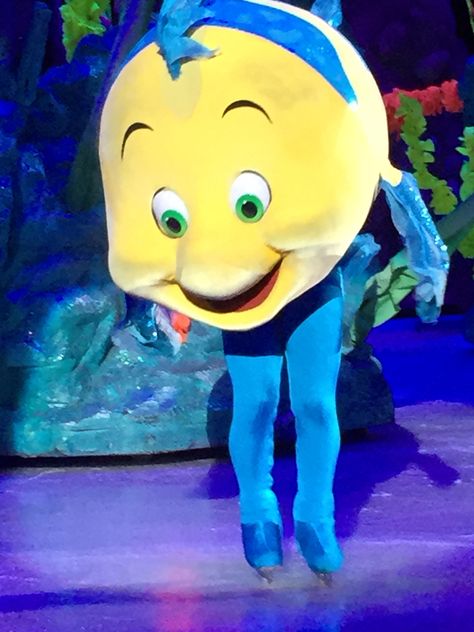 Flounder Disney On Ice, Under The Sea, Disneyland, Human, Disney, Quick Saves