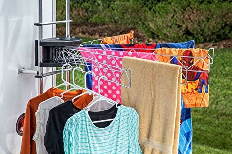 Stromberg Carlson CL36 ExtendALine Clothes Dryer *** BEST VALUE BUY on Amazon #RVAccessories Camper Organization, Camper Hacks, Camper Storage, Camping Organization, Rv Storage, Camper Makeover, Camper Living, Canvas Shoe, Clothes Dryer