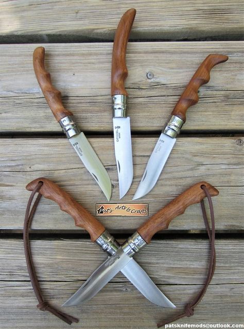 Opinel Mods, Opinel Knives, Opinel Knife, Vw Bus Camper, Knife Scales, Bushcraft Camping, Edc Gear, Knife Handles, Whittling