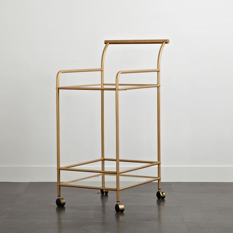 Stylish Bathroom Storage Carts | Apartment Therapy Bathroom Storage Cart, Ikea Raskog Cart, Coffee Bar Cart, Small Bathroom Storage Solutions, Storage Carts, Ikea Raskog, Metal Cart, Metal Bar Cart, Bathroom Storage Solutions