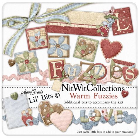 Free Scrap kit Warm Fuzzies from Babies & Kids Scrap Kits Clipart Boy, Album Journal, Scrapbooking Set, Digi Scrapbooking, Fabric Hearts, Warm Fuzzies, Digital Kit, Graphic Design Projects, Fat Quarter Bundles