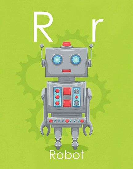 R Is For Robot, Doctor Craft, Tom Whalen, Alphabet Flash Cards, Abc Letters, Alphabet Flashcards, Animal Alphabet, Little Critter, Alphabet Print