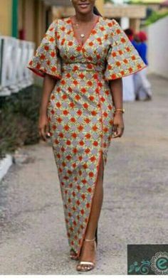 Mode Prints, Long African Dresses, African Fashion Designers, African Dresses Modern, Afrikaanse Mode, African Wear Dresses, African Fashion Ankara, African Fashion Modern, African Fashion Women Clothing