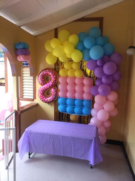 Pop It Balloon Decor, Pop It Bday Party, Pop It Birthday Party Theme Decor, Pop It Backdrop, Popit Birthday, Fidget Party, Minnie Mouse Pictures, 4 Birthday, Cool Birthday Cards