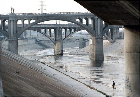 LA River Los Angeles River, La Summer, Los Angeles Travel, Geometric Architecture, Los Angeles City, Vintage Los Angeles, Summer 24, River Rock, Ny Times