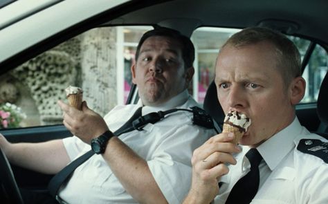 8.21.13 (Hot Fuzz) Mystery Tv Shows, Hot Fuzz, Good Comedy Movies, Mystery Show, Edgar Wright, British Movies, Simon Pegg, British Comedy, Cinema Movies