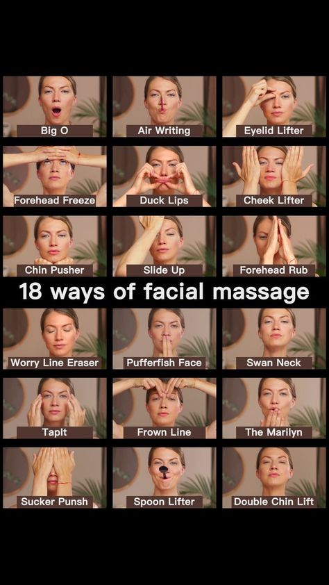 21 ways to do face massage [Video] in 2022 | Face massage, Face yoga, Face Face Massage Video, Yoga Face, Massage Face, Facial Massage Routine, Face Yoga Exercises, Face Yoga Facial Exercises, Facial Yoga, Slimmer Face, Face Exercises