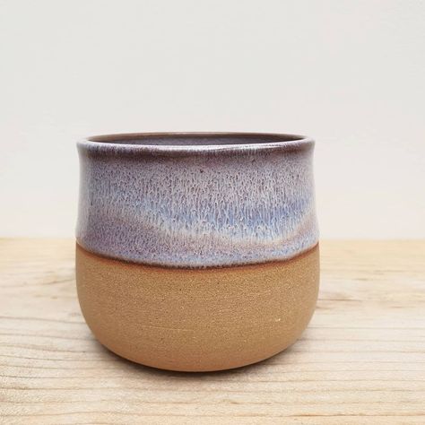 Michelle van Andel on Instagram: “Glazed with Mayco Lavender Mist. Clay body is G&S 591. This glaze always works well, no matter what clay I use. You can fire this from…” Cone 10 Glaze Combinations, Spectrum Glaze Combinations, Moonscape Glaze Combinations, Mayco Glaze Storm Gray, Deep Sienna Speckle Glaze Combinations, Mayco Cordovan Glaze, Mayco Lavender Mist, Mayco Glaze Moonscape, Lavender Glaze