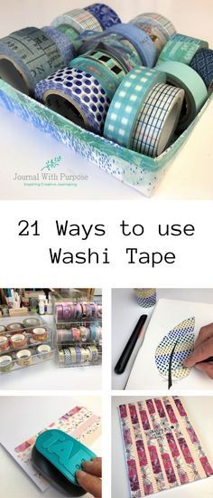 Diy Washi Tape Crafts, Washi Tape Uses, Ideas For Crafts, Washi Tape Storage, Washi Tape Projects, Scrapbook Embellishments Diy, Tape Projects, Washi Tape Cards, Washi Tape Crafts