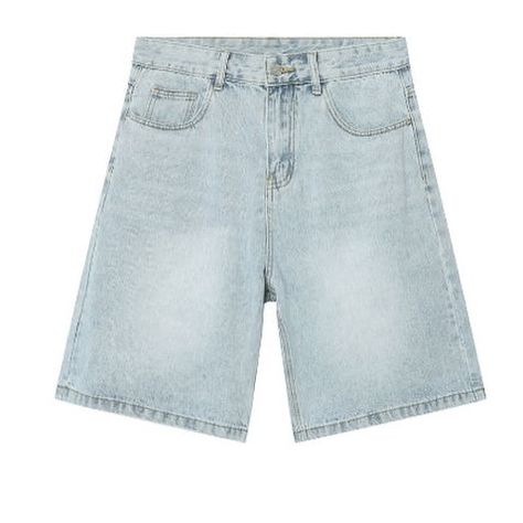 Loose fit Jorts available now in 5 colorways for 45$ on the website. Check out my store for more! More to come soon!👁️ Mens Casual Jeans, Casual Denim Shorts, Baggy Streetwear, Mens Denim Shorts, Summer Shorts Denim, Streetwear Jeans, Jean Large, Baggy Shorts, Retro Shorts