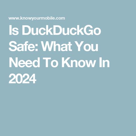 Is DuckDuckGo Safe: What You Need To Know In 2024 Iphone Comparison, Burn After Reading, Apple Mac Computer, Refurbished Phones, Samsung Galaxy Phones, Branded Phone Cases, Google Pixel Phone, Best Iphone, Apple Phone