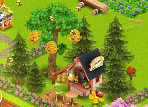 Hayday Coffee Shop Design, Hayday Farm Design, Grill Machine, Farm Layout, Farm Ideas, Hay Day, Farm Design, Coffee Shop Design, Coffee Design