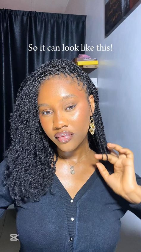 Step by step microtwist tutorial on my YouTube- yourhaircatalogue Micro Braids Hairstyles, Cornrows Natural, Braids Tutorial, Cornrows Natural Hair, Twists Hairstyles, Micro Twists, Women Cornrows, Unique Braids, Braided Hairstyles For Black Women Cornrows