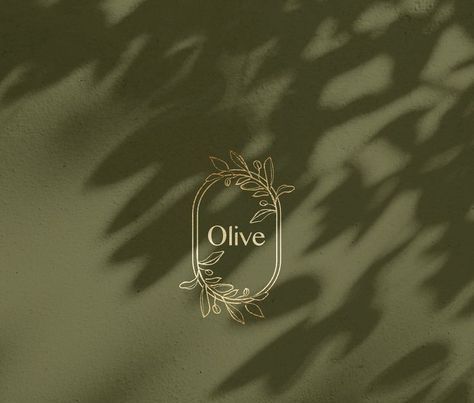 Olive Logo, Logo Typo, Wellness Branding, Minimalist Logos, Italian Bakery, Inspiration Logo Design, Startup Logo, Minimalist Layout, Logo Design Feminine