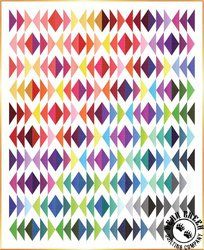 Ombre Quilts Free Pattern, Ombré Quilts, Rainbow Quilts, Geese Quilt, Quilt Templates, Charity Quilts, Wild Geese, Bright Quilts, Layer Cake Quilts