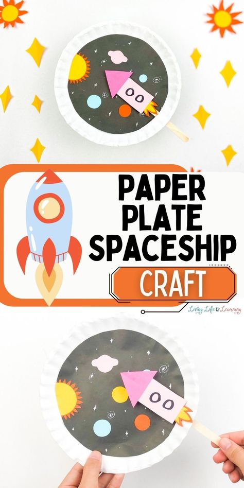 Spaceship Crafts, Spaceship Craft, Outer Space Crafts, Homeschool Space, Space Activities For Kids, Adventure Crafts, Diy Glow, Space Activities, Reasoning Skills