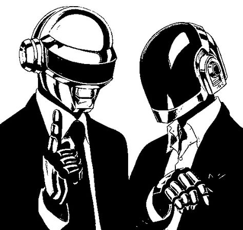 Daft Punk Sketch, Daft Punk Tattoo, Daft Punk Art, Daft Punk Fanart, Punk Art Illustration, Punk Cartoon, Punk Drawing, Daft Punk Helmet, Punk Logo