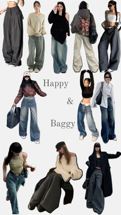 Comfy, outfits inspo, aesthetic, baggy, stylish Aesthetic Baggy Outfit, Baggy Clothes Outfit Aesthetic, Baggy Outfits Girl, Baggy Aesthetic, Comfy Streetwear, Baggy Outfit Ideas, Fashion Collection Inspiration, Cosy Outfit, Cute Nike Outfits