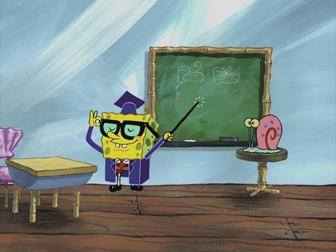 Spongebob School, Spongebob Characters, School Decoration, Sponge Bob, Deep Blue Sea, School Decorations, Cartoon Images, Most Favorite, Spongebob Squarepants