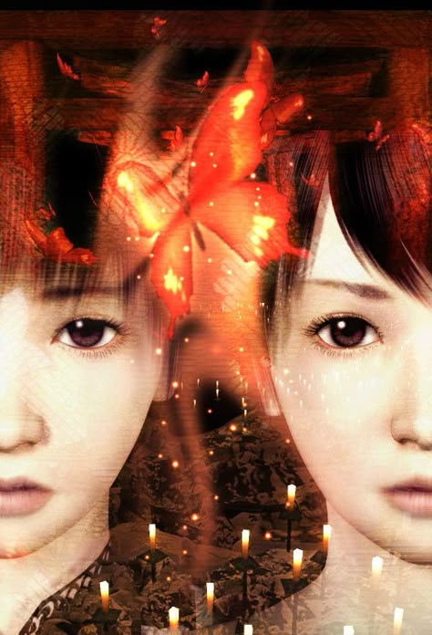 Fatal Frame 2 Crimson Butterfly Mio Mayu Fatal Frame 2 Wallpaper, Fatal Frame 2 Crimson Butterfly, Fatal Frame Poster, Fatal Frame Crimson Butterfly, Mayu Amakura, Project Zero Fatal Frame, Crimson Butterfly, Female Horror Protagonist, Video Game Icons