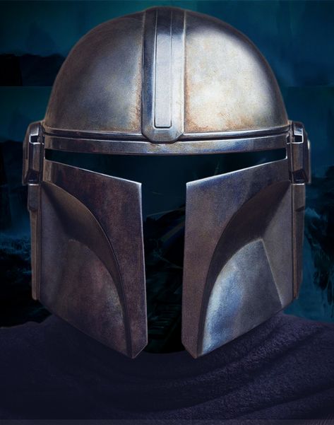 Star Wars Mandalorian Helmet, The Armorer Mandalorian, Mandalorian No Helmet, Mandalorian Medieval, The Mandalorian Helmet, Star Wars Episode 2, Mandalorian Helmet, Mandalorian Cosplay, Star Wars Painting