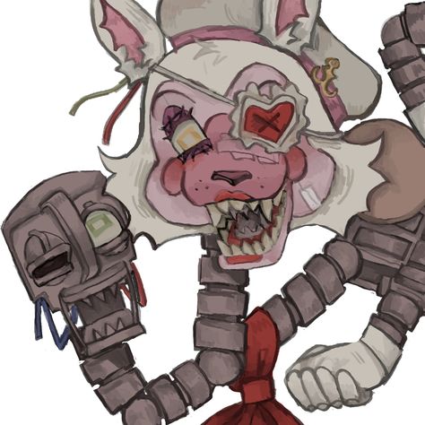 Mangle Fanart, Mangle Fnaf, Fnaf Oc, Funtime Foxy, Fnaf Characters, Fnaf Drawings, Fnaf Art, Horror Game, Five Night