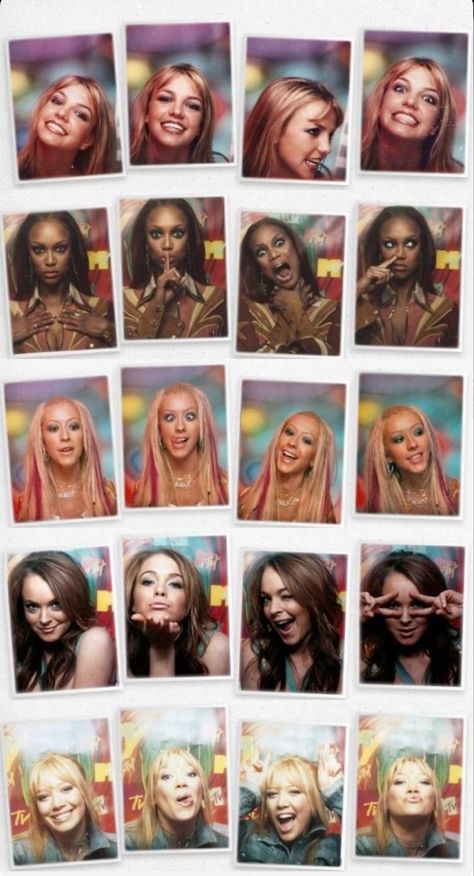 Celeb Photobooth, Beatbox Aesthetic, 2000s Pop Culture, 2000s Pop, 00s Aesthetic, 2000s Party, 2000s Girl, 2000s Aesthetic, 90s Aesthetic