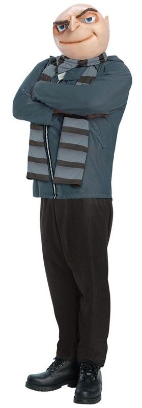 Despicable Me Gru Adults Halloween Costumes Despicable Me Halloween Costume, Despicable Me Halloween, Gru Costume, Despicable Me Costume, Despicable Me Gru, Gru And Minions, Minion Outfit, Minion Halloween, Minion Costumes